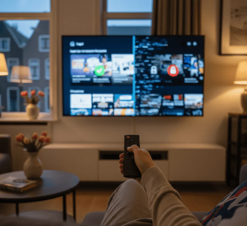 Streamova setup shown across supported devices