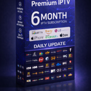 6 Month IPTV Subscription UK — Ideal for Regular Streamers