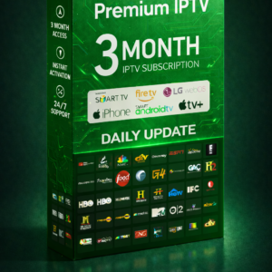 3 Month IPTV Subscription UK — Best for Flexible Viewing